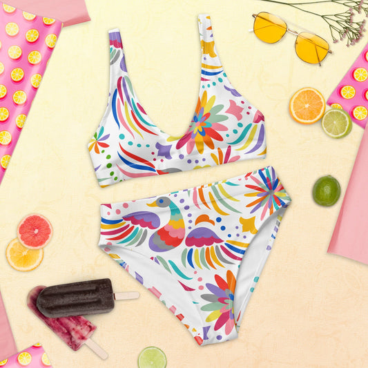 Recycled high-waisted bikini - Fiesta By JoJo Journals
