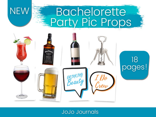 Bacherlorette Party Picture Props - Fiesta By JoJo Journals