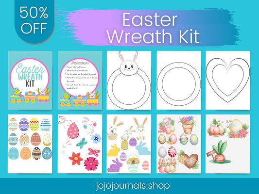Easter Wreath Kit - Fiesta By JoJo Journals
