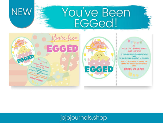 Easter- You've been EGGED! - Fiesta By JoJo Journals