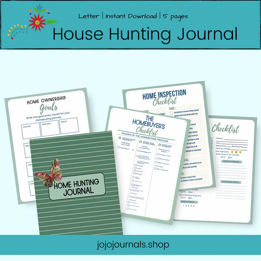 Home Hunting Journal - Fiesta By JoJo Journals