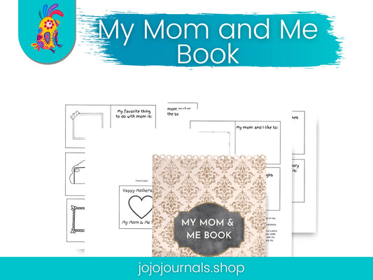 My Mom and Me- Coloring Book Gift - Fiesta By JoJo Journals