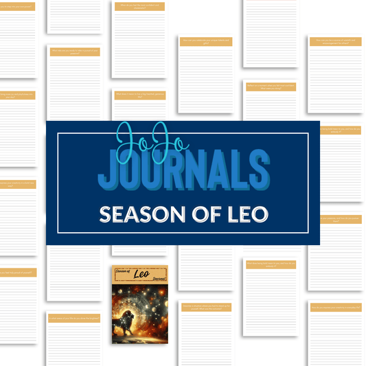 Zodiac Journal- Season of Leo - Fiesta By JoJo Journals
