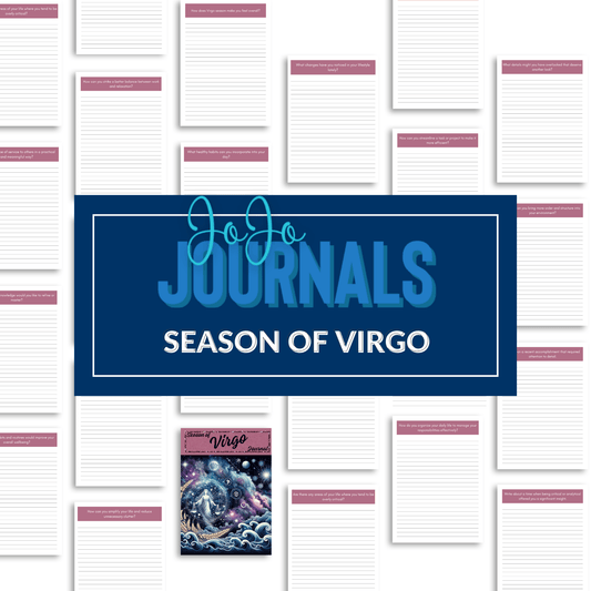 Zodiac Journal- Season of Virgo - Fiesta By JoJo Journals