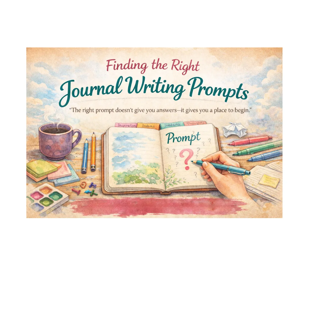 Finding the Right Journal Writing Prompts