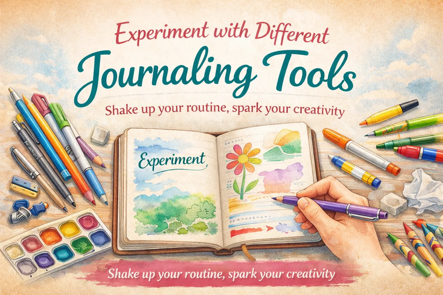 Experiment with Different Writing Tools