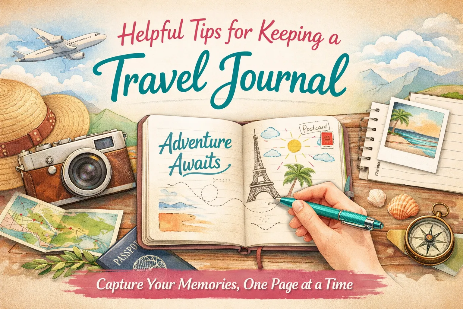 Helpful Tips for Keeping a Travel Journal