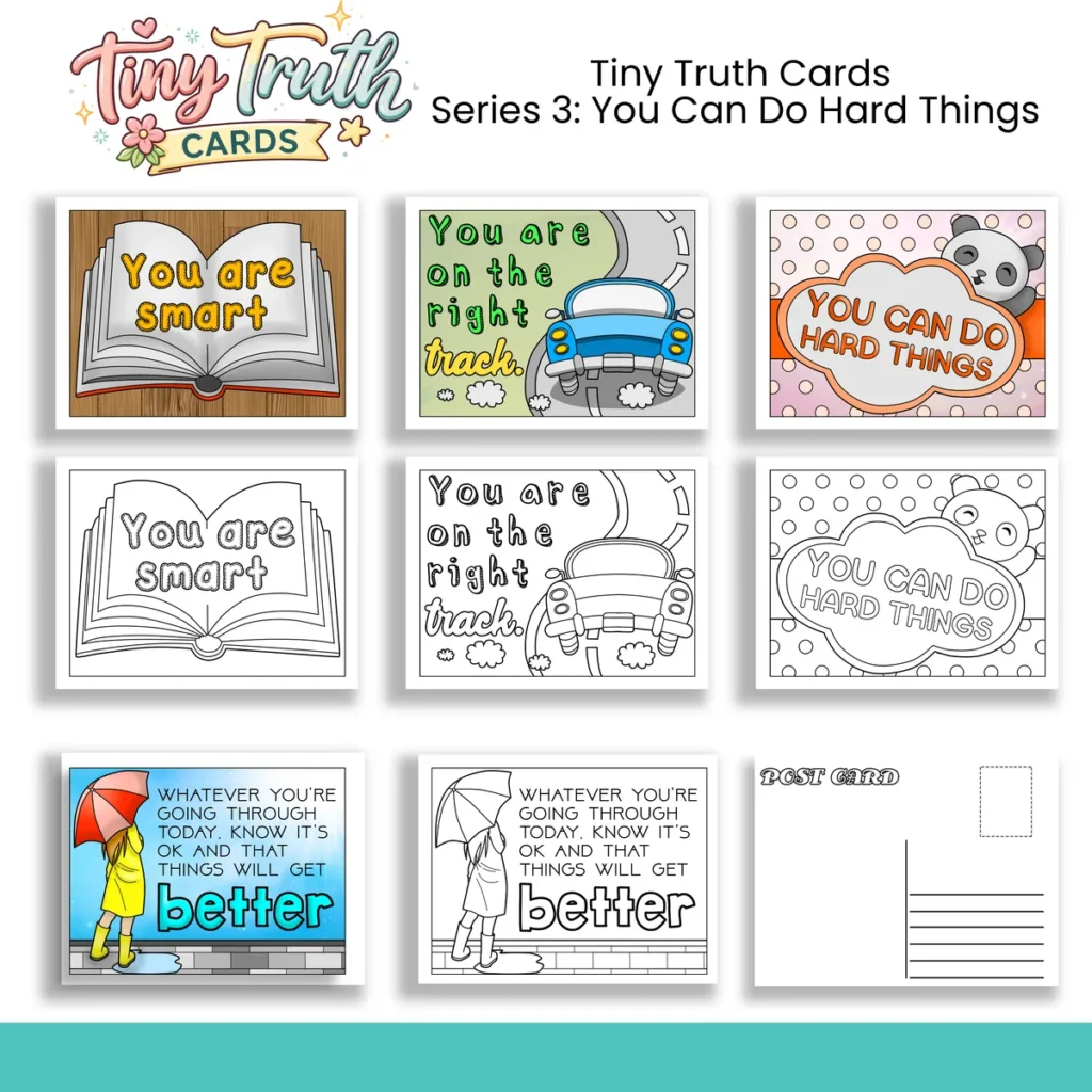 Tiny Truth Cards — Series 3: You Can Do Hard Things