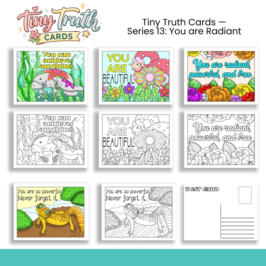 Tiny Truth Cards — Series 13: You Are Radiant
