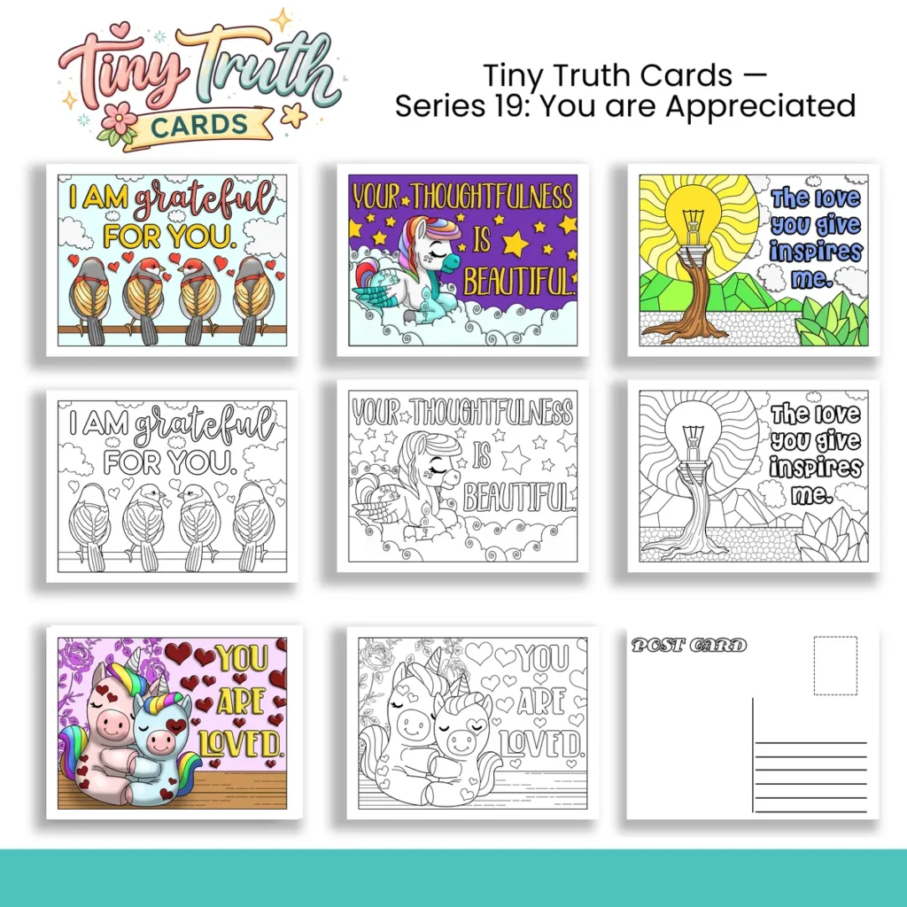 Tiny Truth Cards — Series 19: You Are Appreciated
