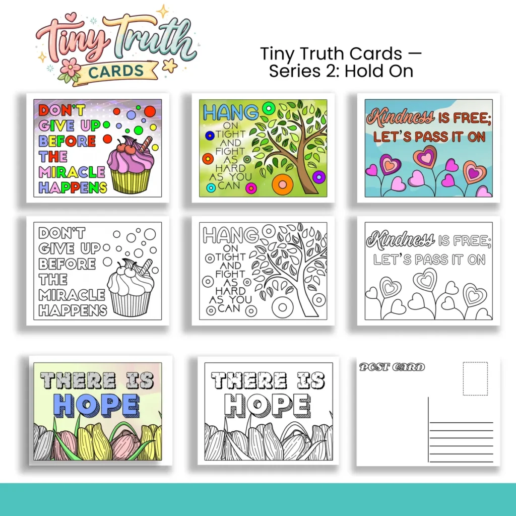 Tiny Truth Cards — Series 2: Hold On