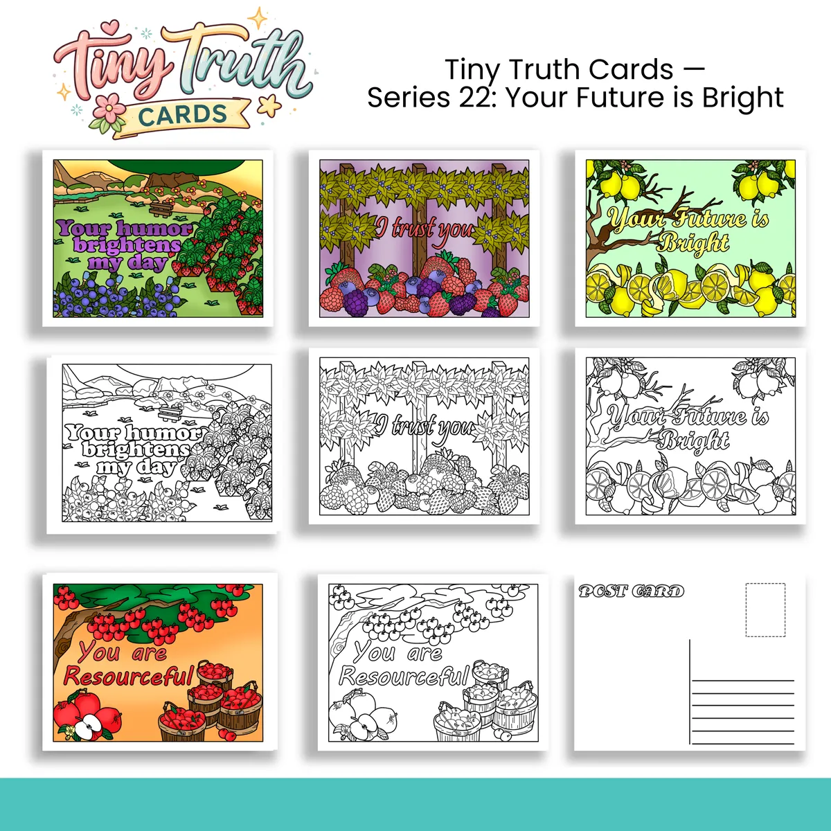 Tiny Truth Cards — Series 22: Your Future Is Bright