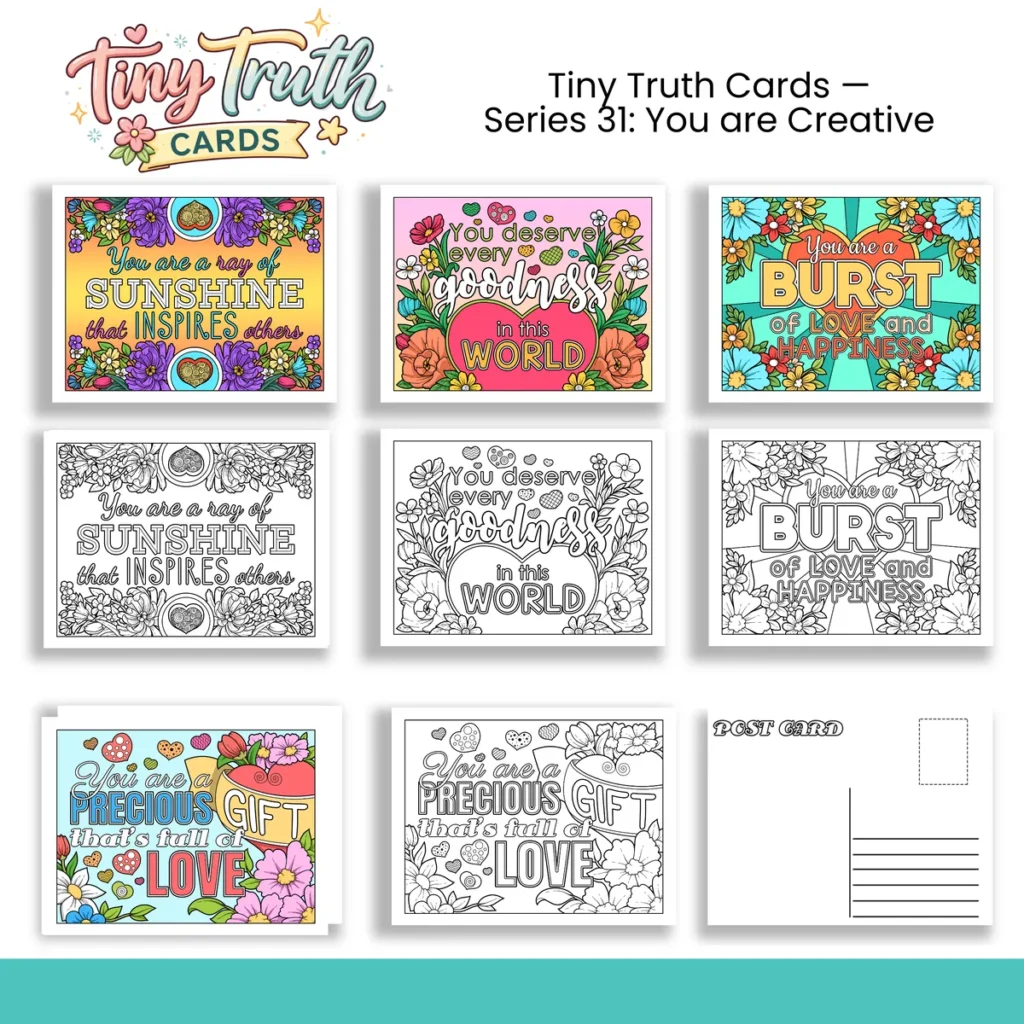 Tiny Truth Cards — Series 31: You Are Creative