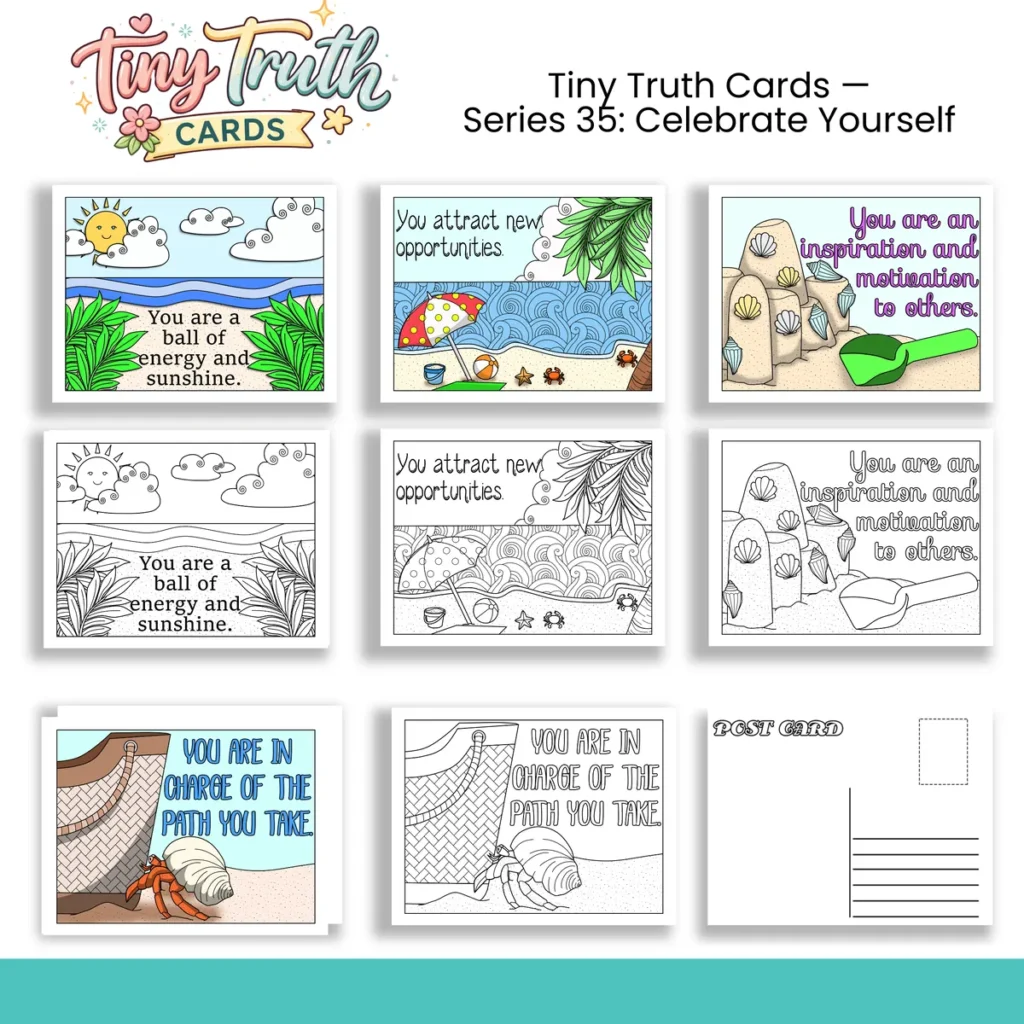 Tiny Truth Cards — Series 35: Celebrate Yourself