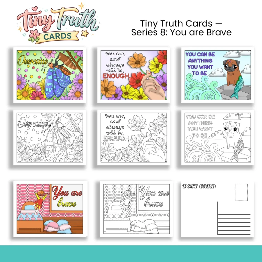 Tiny Truth Cards — Series 8: You Are Brave