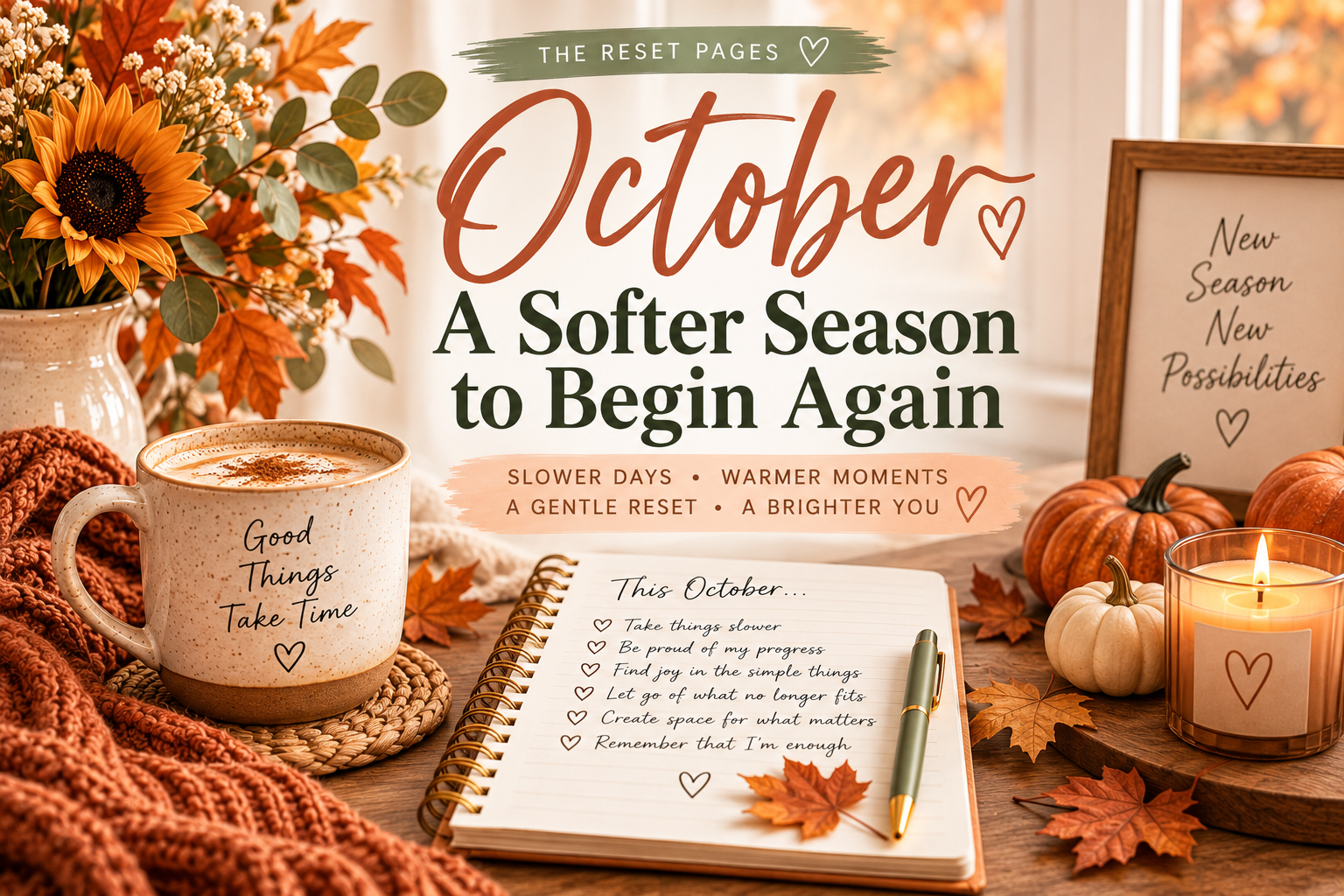 Maybe This Is Your Season to Slow Down 🍂